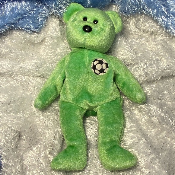 ๐4/$25๐ Kicks Beanie Baby teddy bear soccer - Picture 10 of 11